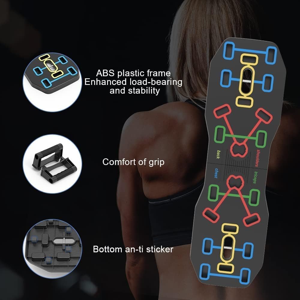 Push Up Board, Home Gym, Portable Exercise Equipment, Foldable Push-up Strength Training Stand, Chest Muscle Exercise Professional Equipment