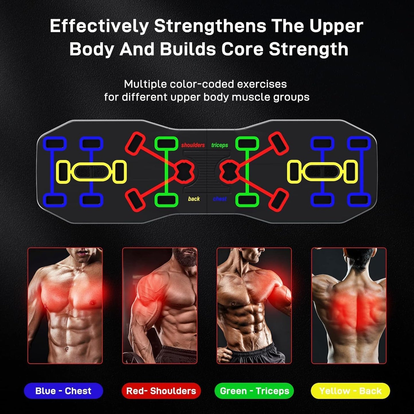 Push Up Board, Home Gym, Portable Exercise Equipment, Foldable Push-up Strength Training Stand, Chest Muscle Exercise Professional Equipment